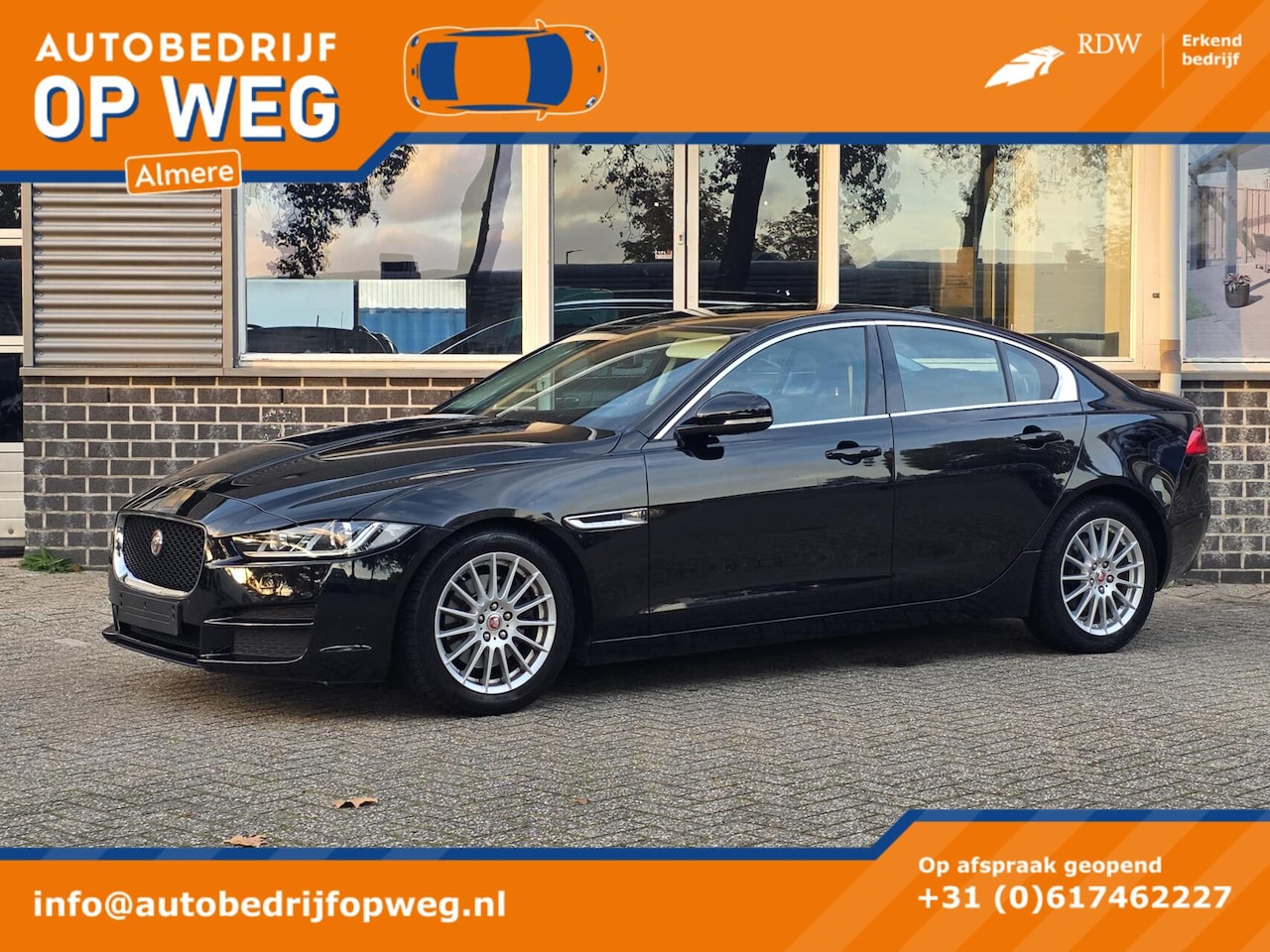 Jaguar XE - 2.0 D Corporate Edition Prestige | Automaat | 81.433 km | Car-Pass | Leder | Stoelverwarmi - AutoWereld.nl