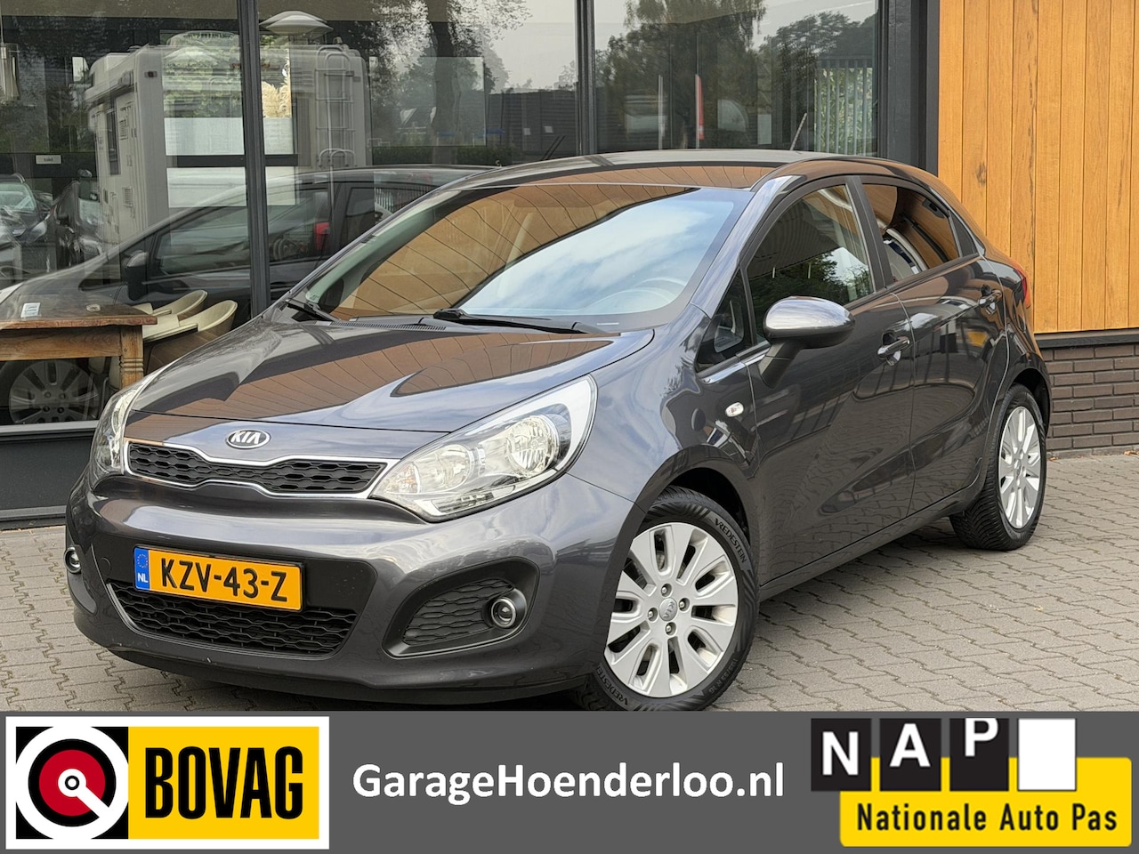 Kia Rio - 1.2 CVVT Bluetooth, Cruise control, Stuur/Stoelverw. Garantie - AutoWereld.nl