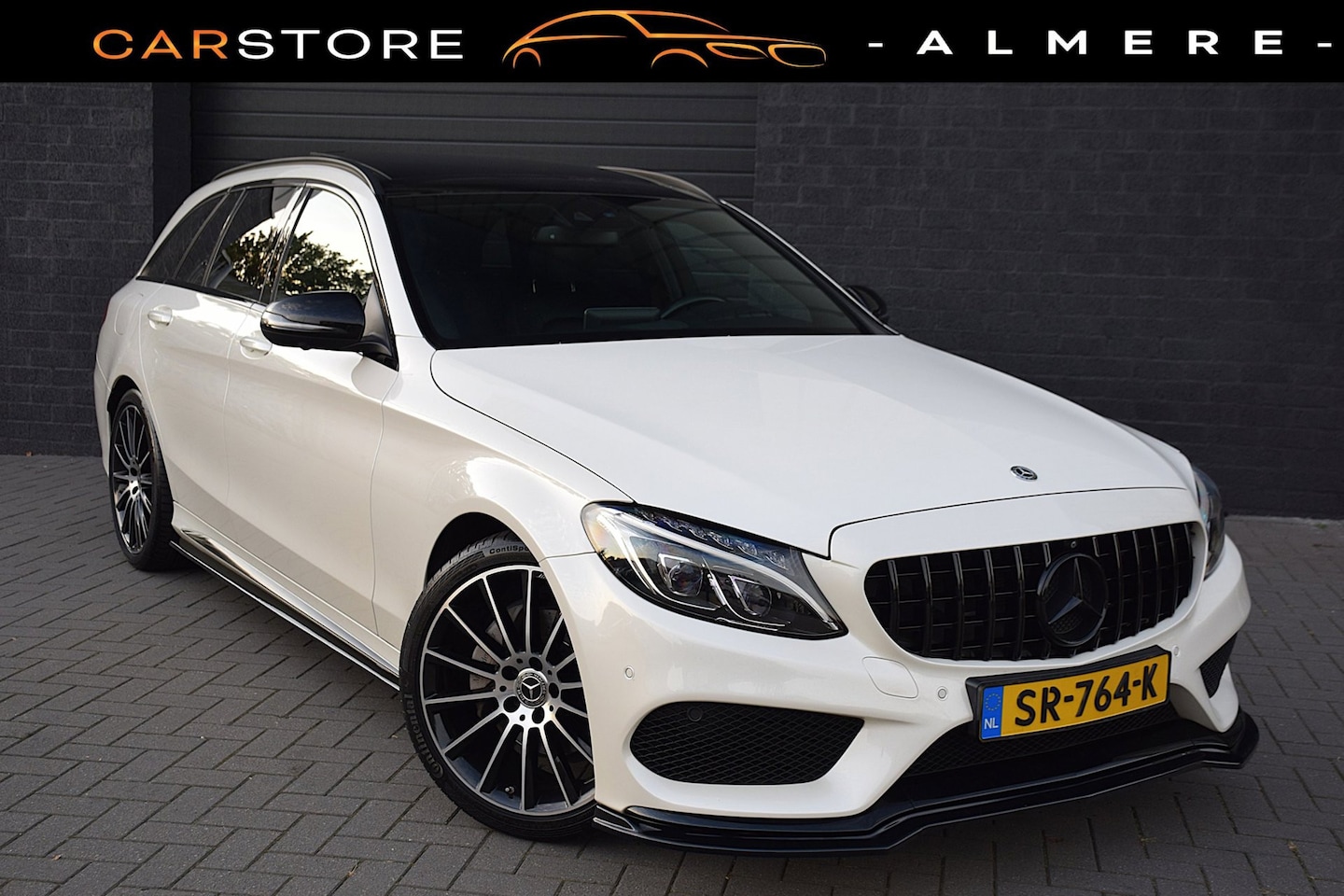 Mercedes-Benz C-klasse Estate - 180 AMG Pakket*Pano*360Cam*Burmester*Elec stoelen*108Dkm*NAP* - AutoWereld.nl
