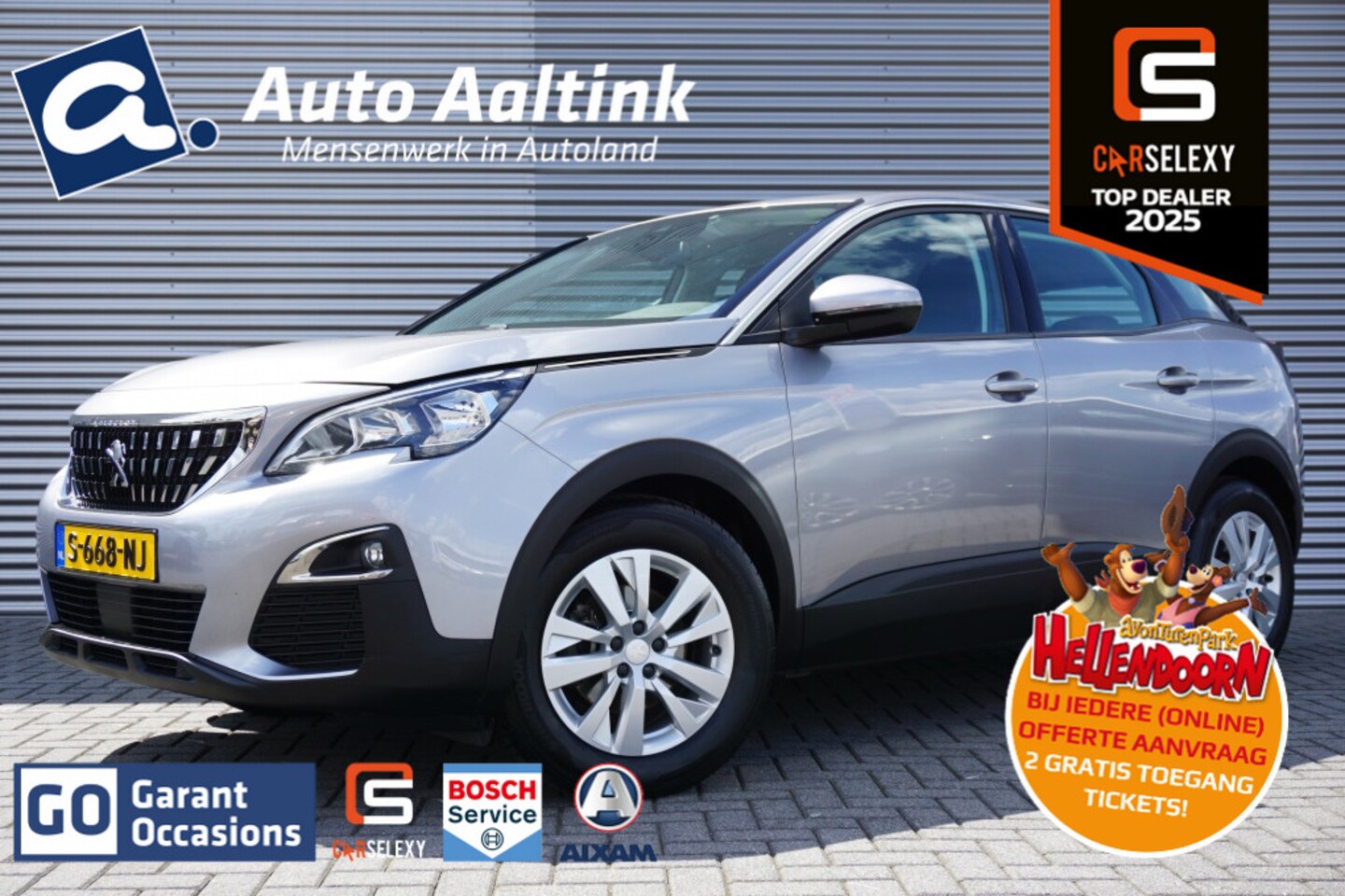 Peugeot 3008 - 131PK PureTech Bue Lease AUTOM. | AFN. TREKHAAK | HOGE ZIT - AutoWereld.nl