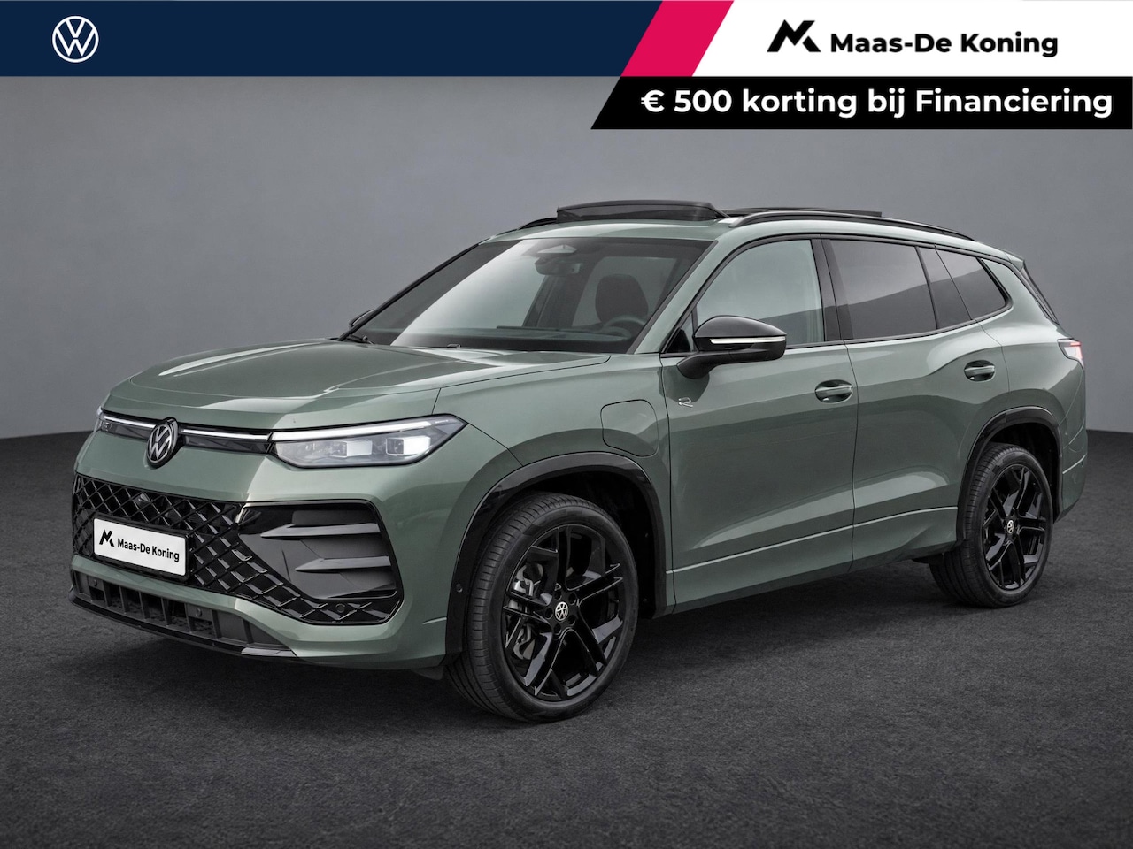 Volkswagen Tayron - 1.5 eHybrid 272pk DSG R-Line Edition · Panoramadak · Inklap. Trekhaak · 360 Camera · Matri - AutoWereld.nl