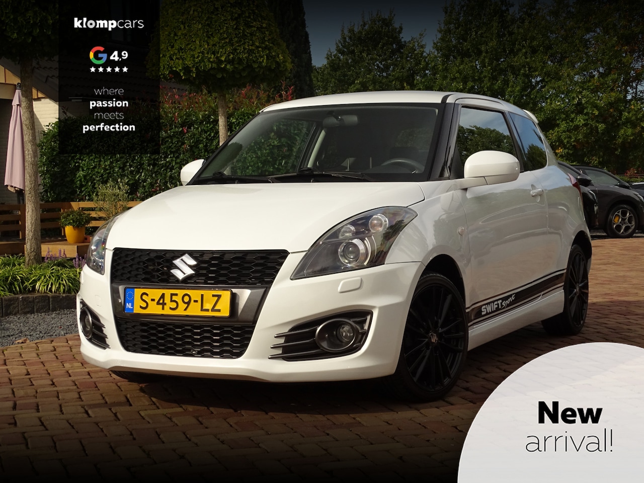 Suzuki Swift - 1.6 Sport | Carplay | All Black | Pearl White | Grootscherm! - AutoWereld.nl