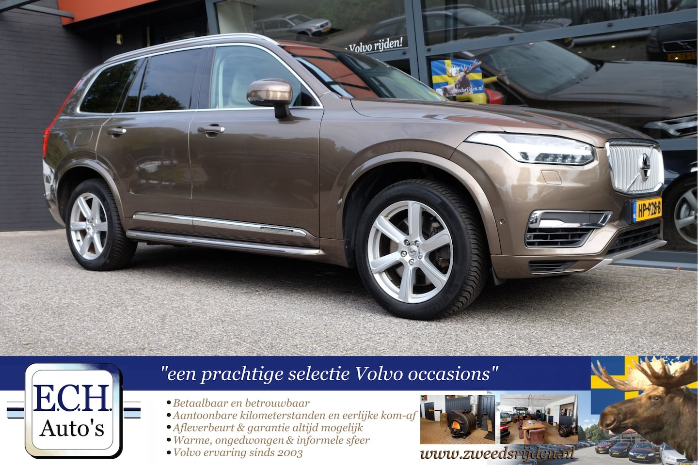 Volvo XC90 - 2.0 T8 Twin Engine AWD Inscription 2.0 T8 Twin Engine AWD Inscription, Leer, B&W Audio, Adaptieve CC, Panoramadak - AutoWereld.nl