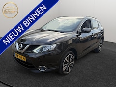 Nissan Qashqai - 1.2 Tekna Navi, Zwart leder, Camera panodak
