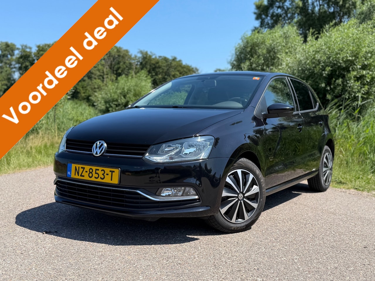 Volkswagen Polo - 1.4 TDI Comfortline / 1 Eigenaar en NL Auto / Airco koud / Navigatie / Alarm / Volledig De - AutoWereld.nl