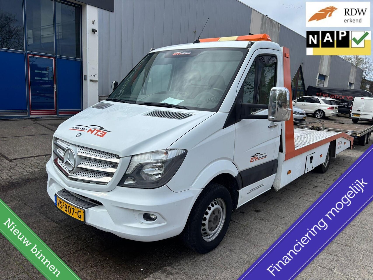 Mercedes-Benz Sprinter - 316 2.2 CDI oprijwagen luchtvering/airco/ - AutoWereld.nl