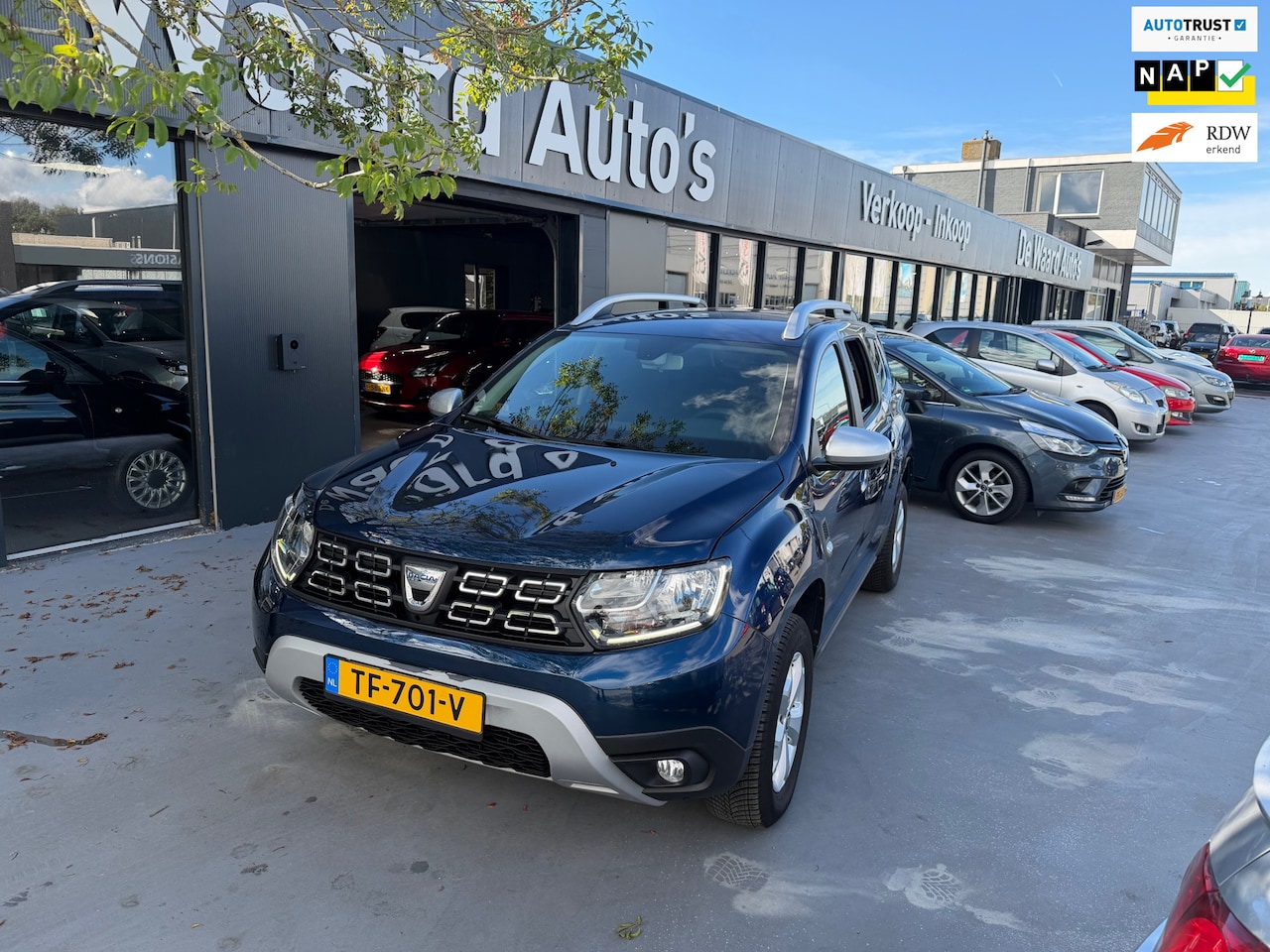 Dacia Duster - 1.2 TCe Comfort/ airco/cruise/LM velgen/NAP/1e eigenaar/Dealer onderhouden/12 maanden gara - AutoWereld.nl