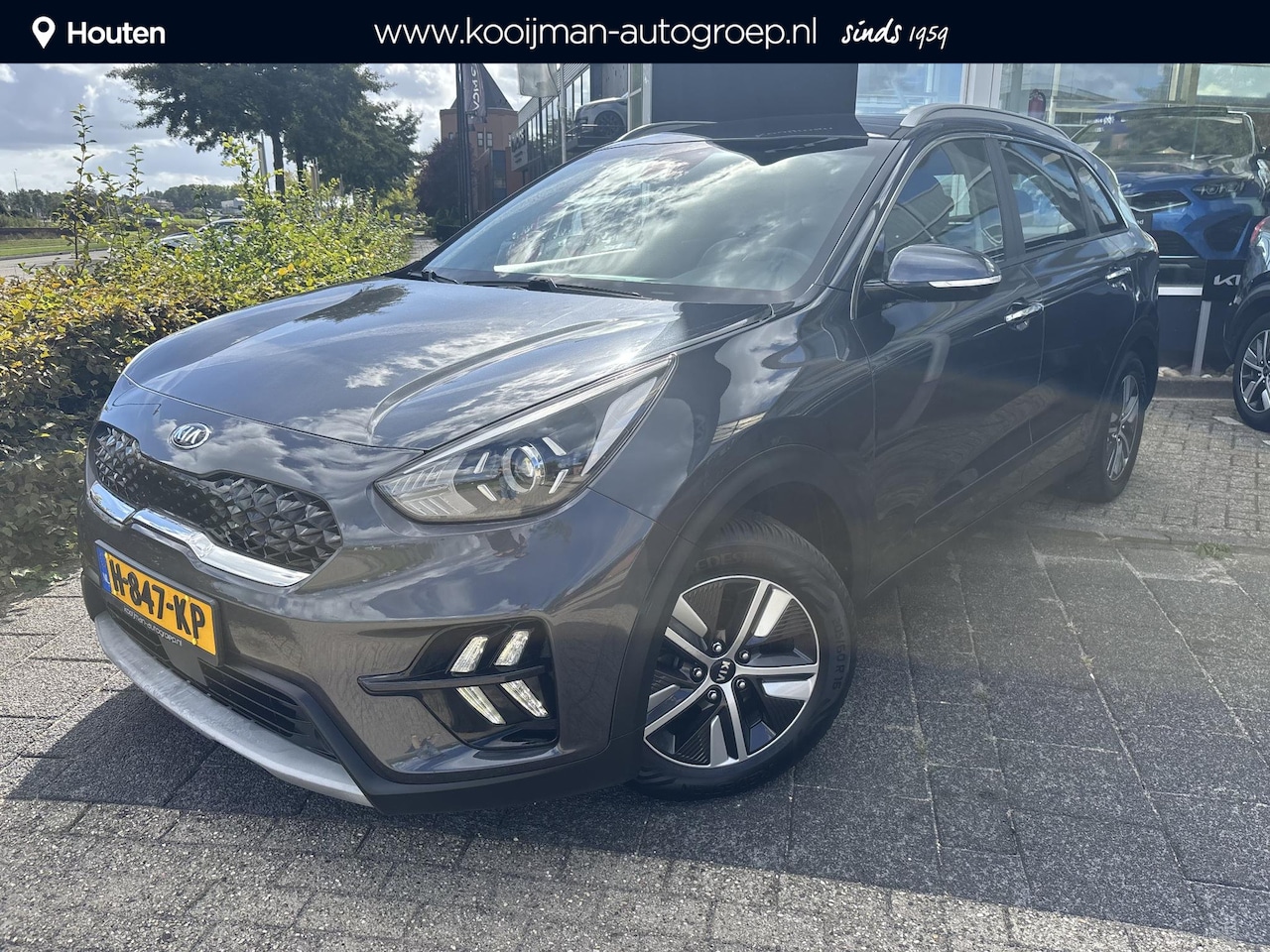 Kia Niro - 1.6 GDi Hybrid DynamicLine Trekhaak, All weather banden, Climate Control, Adaptive Cruise - AutoWereld.nl
