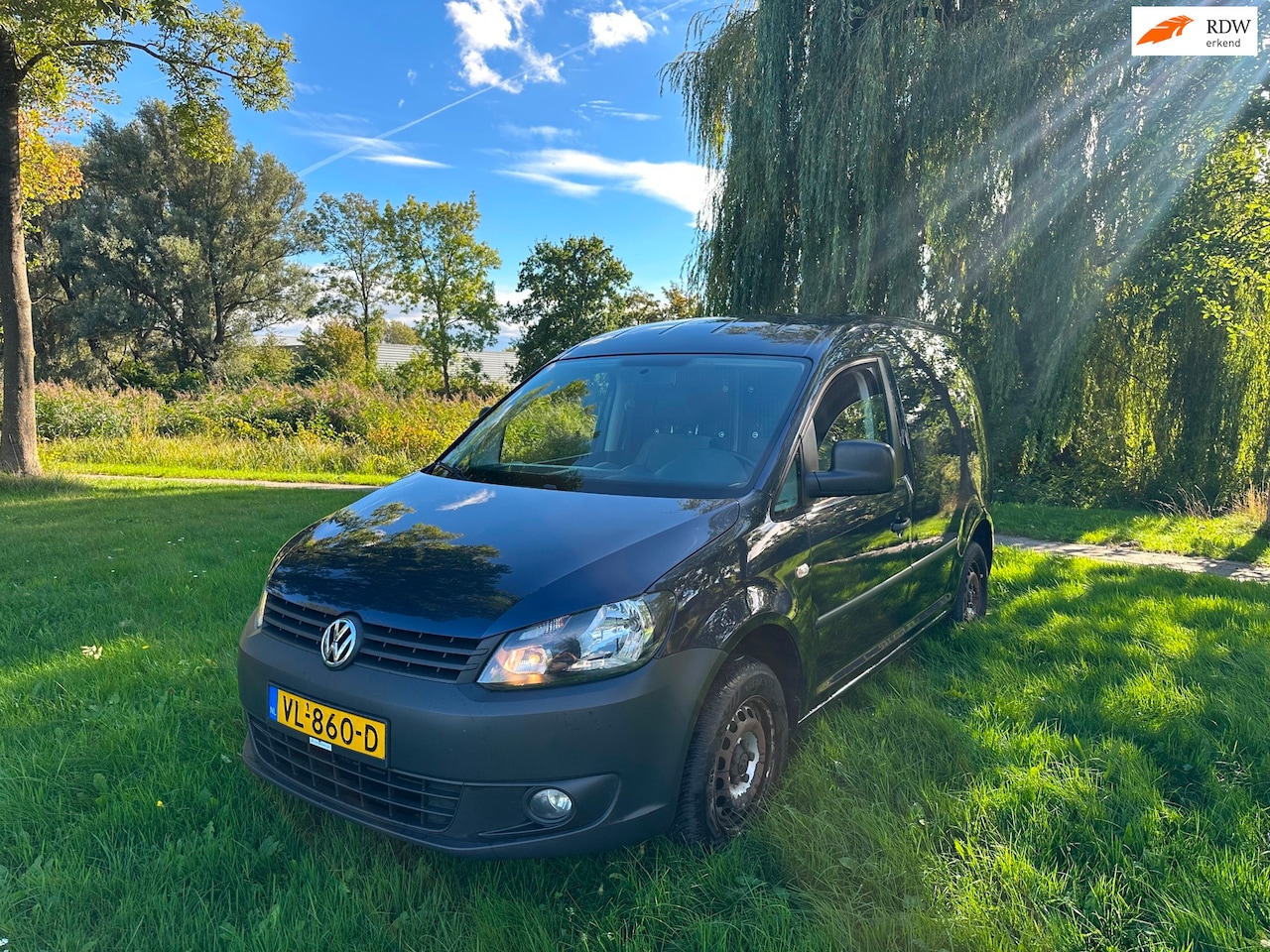 Volkswagen Caddy - 1.6 TDI Airco Goed onderhouden NETTE BUS - AutoWereld.nl