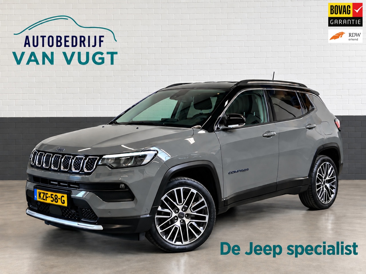 Jeep Compass - 4xe Plug-in Hybrid Limited, Apple-Android - AutoWereld.nl