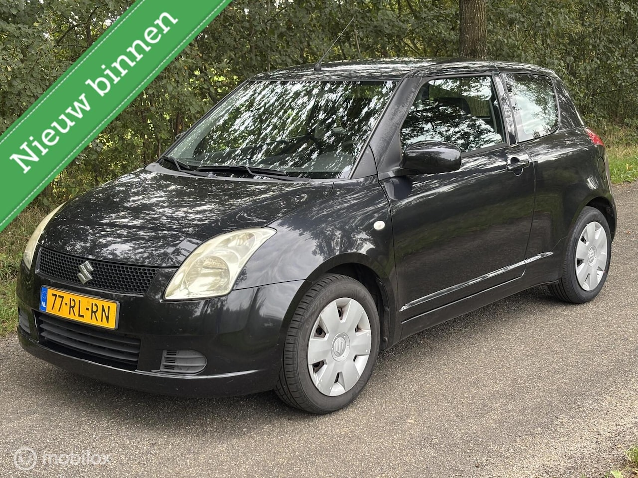 Suzuki Swift - 1.3 GLS|3DRS|Airco|Zwart|NAP|APK - AutoWereld.nl