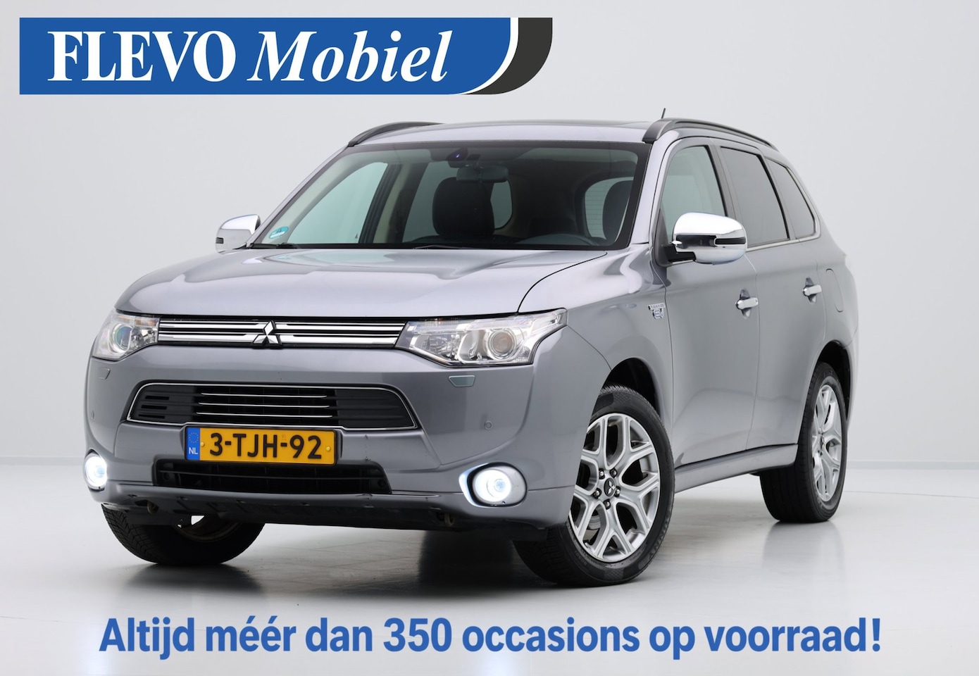 Mitsubishi Outlander - 2.0 PHEV Instyle Aut.|Leer|Stoelverw.|Trekhaak|LMV|PDC - AutoWereld.nl