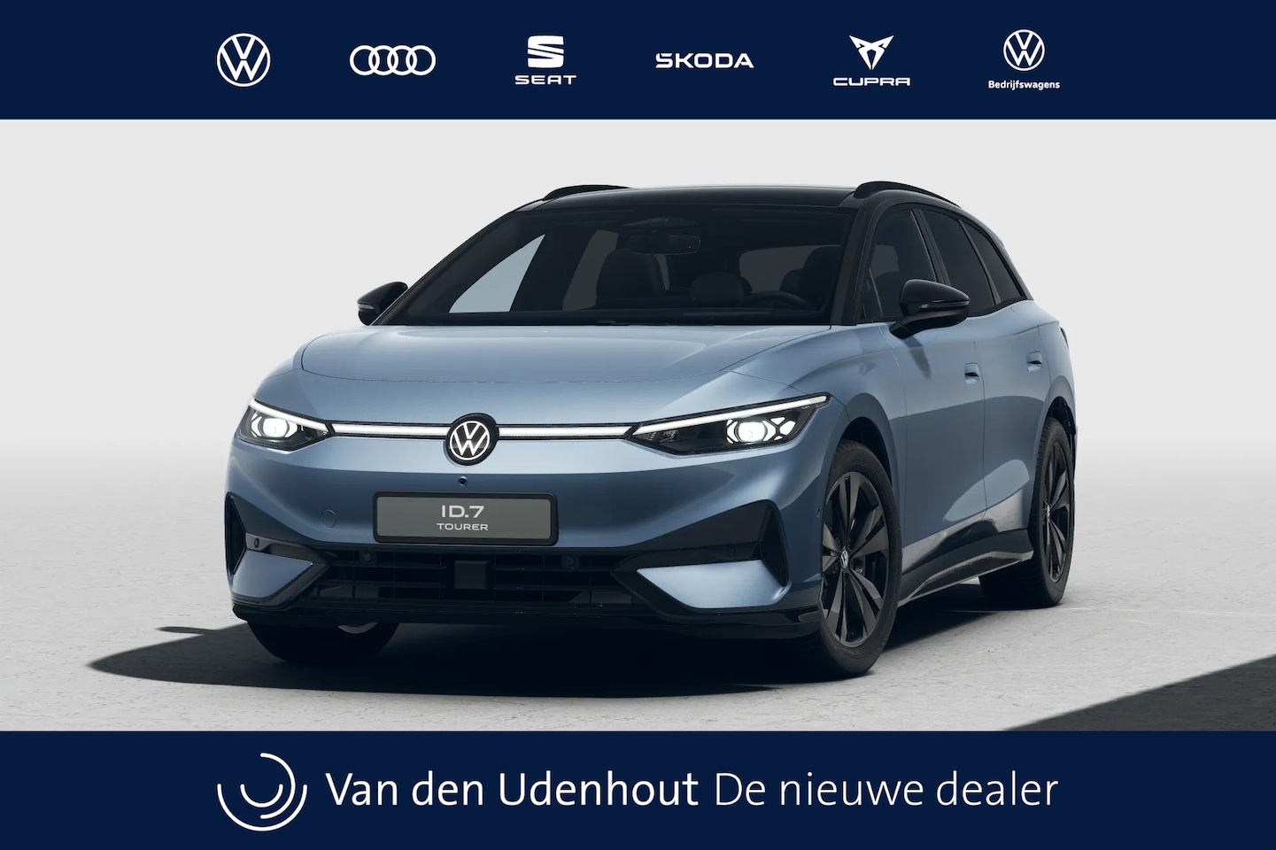 Volkswagen ID.7 Tourer - 77 kWh 286 1AT Limited Edition Plus | Koplampverlichting LED Matrix (IQ.Light) | Sfeerverl - AutoWereld.nl