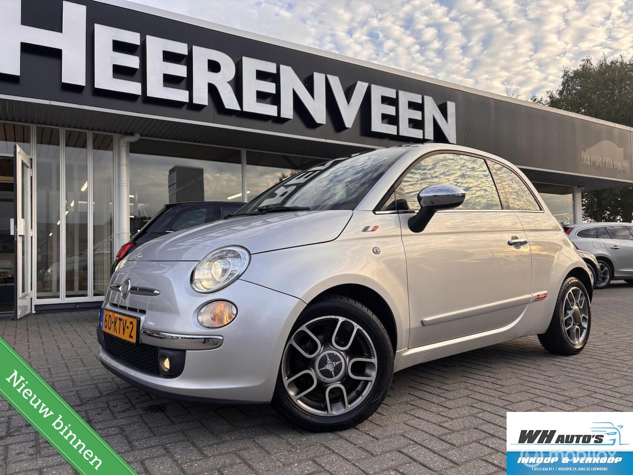 Fiat 500 - 1.2 Lounge Automaat! UNIEK LPG/G3 - AutoWereld.nl