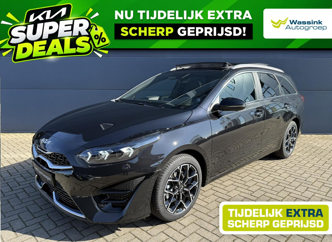 Kia Cee'd Sportswagon - Ceed Sw 1.5 T-GDi 140pk GT-PlusLine | VOORDEEL | JBL | LED | Stoelverwarming | Navigatie | - AutoWereld.nl