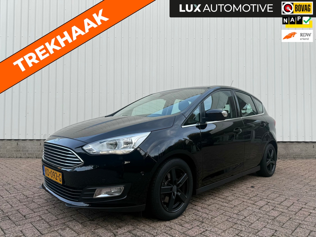 Ford C-Max - 1.5 Titanium 1.5 Titanium, Navi, PDC, Trekhaak 1500kg, 4-seizoenenbanden, NAP - AutoWereld.nl