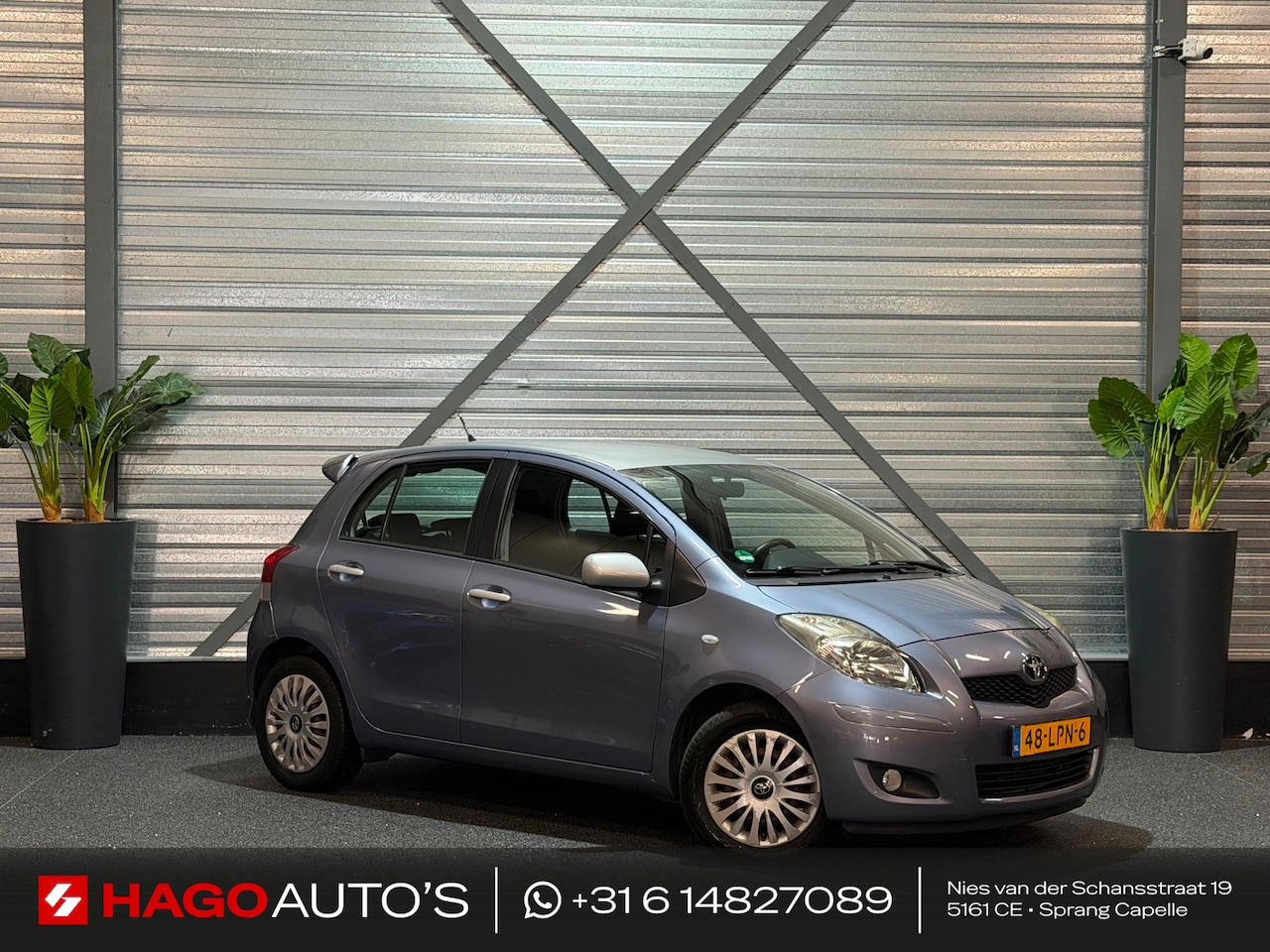 Toyota Yaris - 1.3 VVTi Aspiration AUTOMAAT/NAVI/AIRCO/CLIMATE/CAMERA/PDC/ORG-NL/APK - AutoWereld.nl