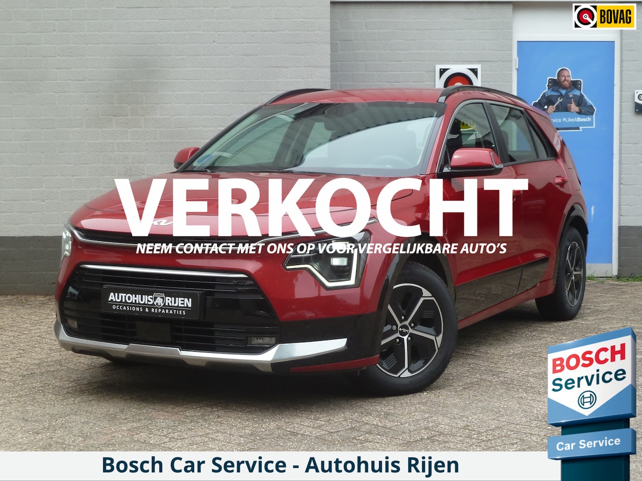 Kia Niro - 1.6 GDi PHEV DynamicPlusLine|Navi|Camera|Adaptive-Cruise|Elektr.Stoel|Keyless-Entry/Go|Lan - AutoWereld.nl