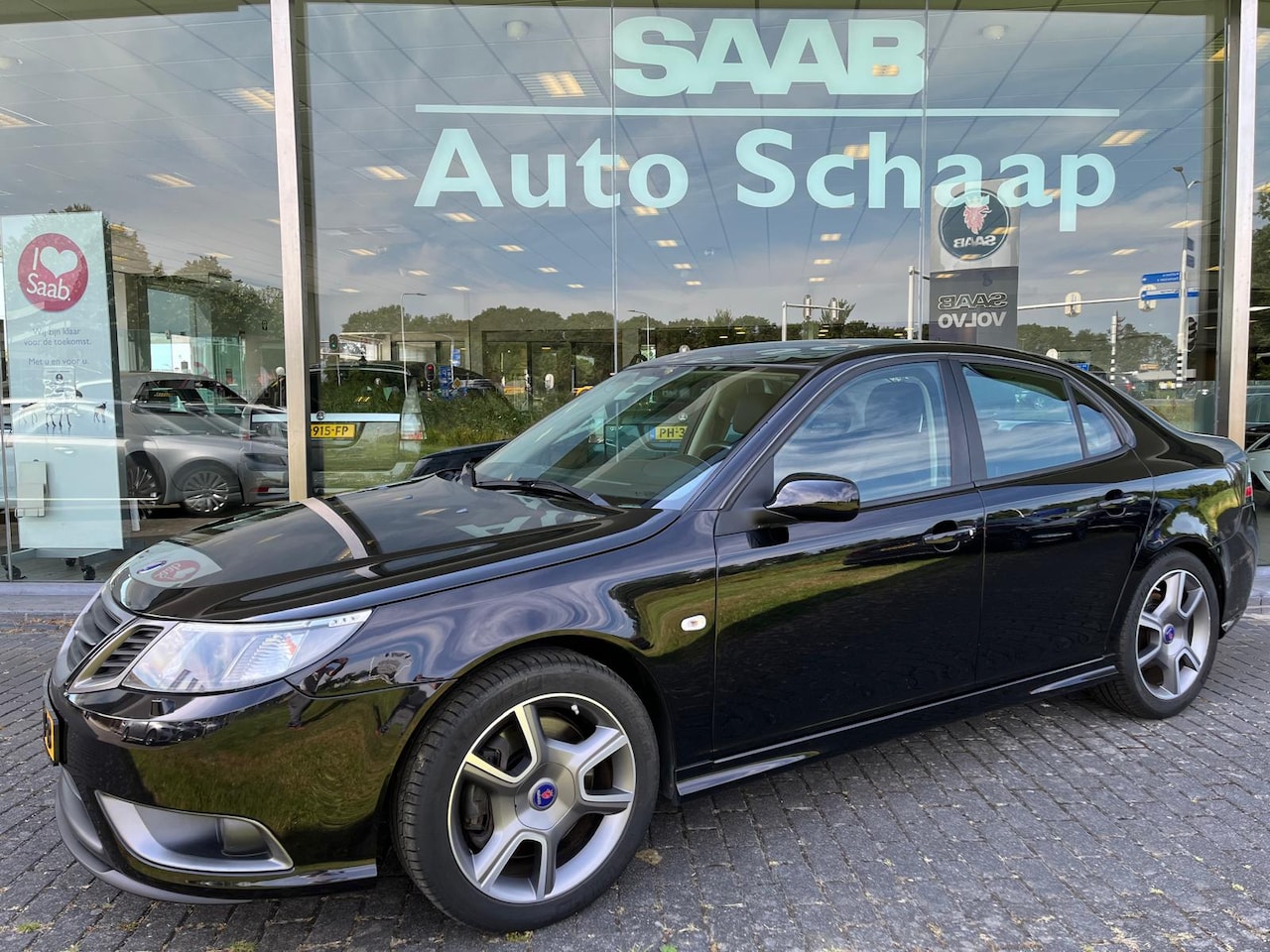 Saab 9-3 - Sedan TurboX 2.8 T V6 XWD Automaat | Rijklaar incl garantie | Carbon Bose Premium leder Me - AutoWereld.nl