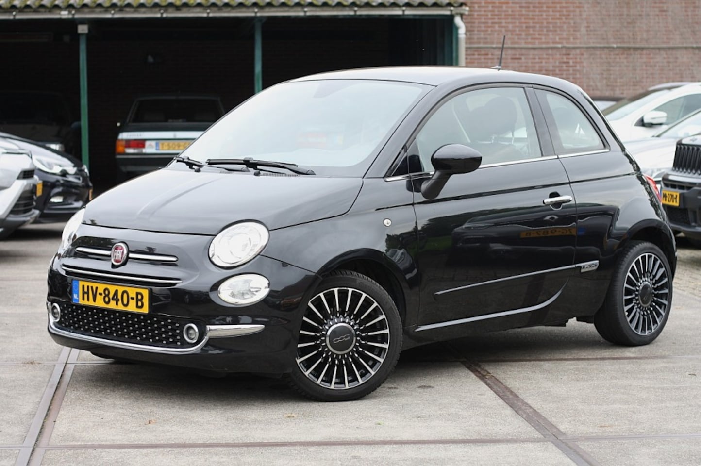 Fiat 500 - 0.9 TwinAir Turbo Lounge / NAP / Digitaal Displ. / Leer / Airco - AutoWereld.nl