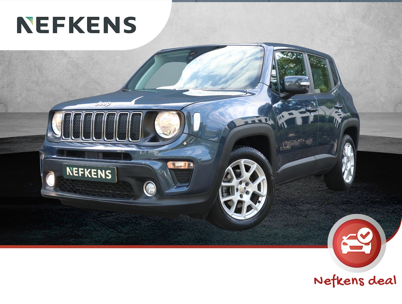 Jeep Renegade - 150pk Longitude Automaat | 1ste eigenaar | Trekhaak | Climate | Parkeersensoren | AppleCar - AutoWereld.nl