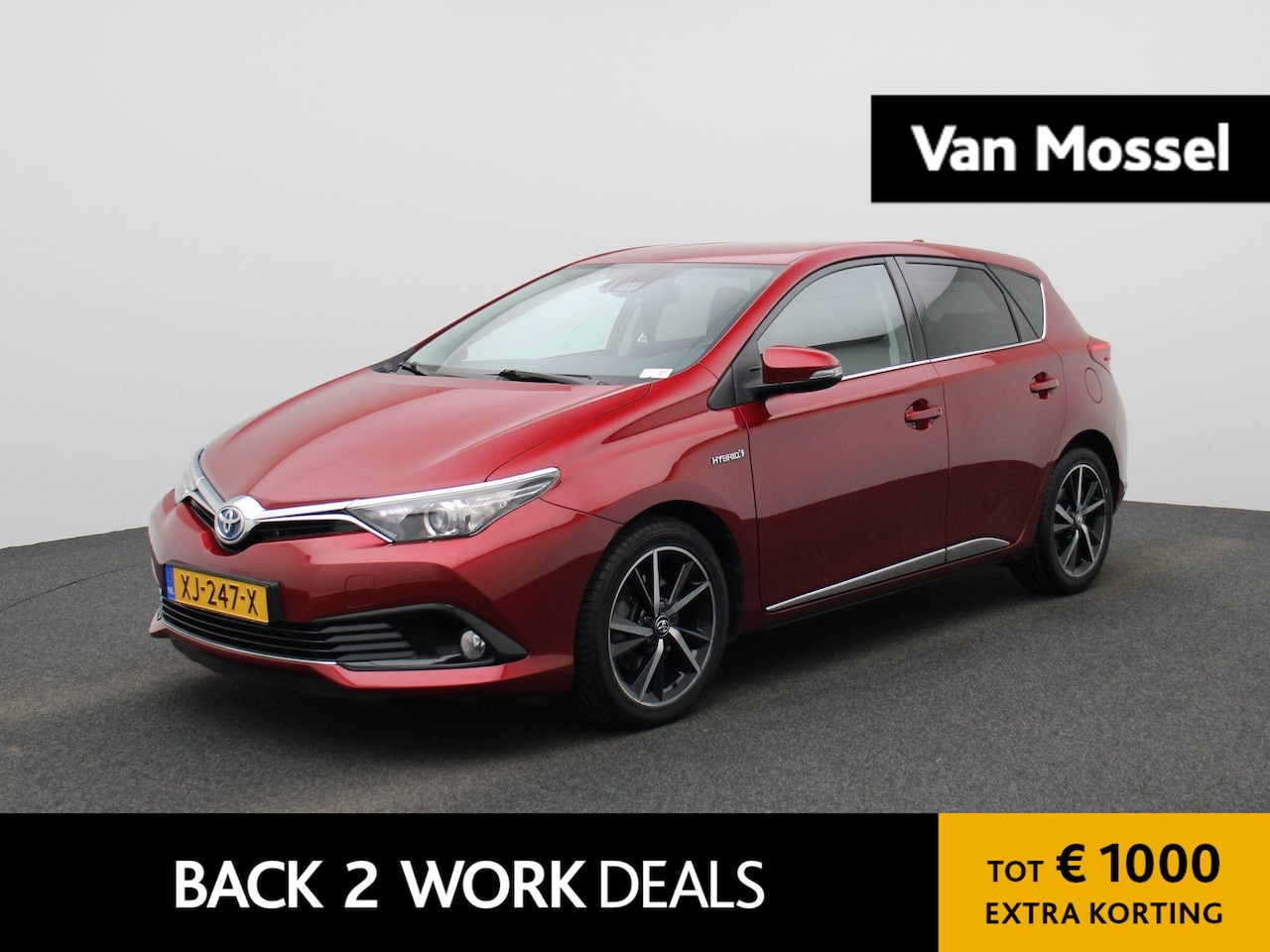 Toyota Auris - 1.8 Hybrid Black Edition | Achteruitrijcamera | Climate Control | Sportstoelen | - AutoWereld.nl