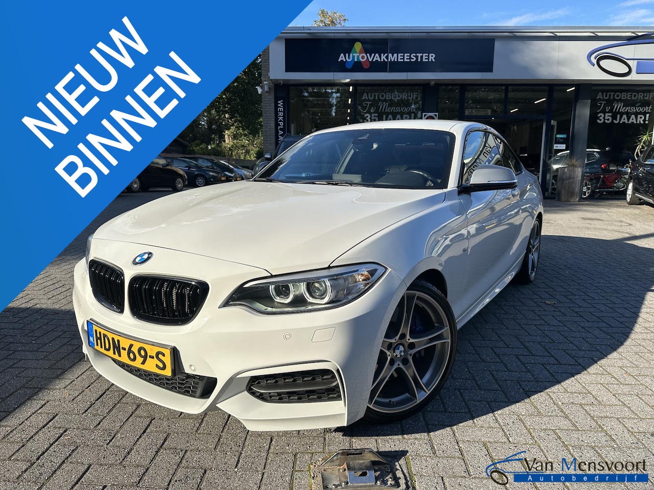 BMW 2-serie Coupé - M235i +/-380PK Nieuwstaat!!|NaviProf|Camera|Keyless|Harman-Kardon - AutoWereld.nl