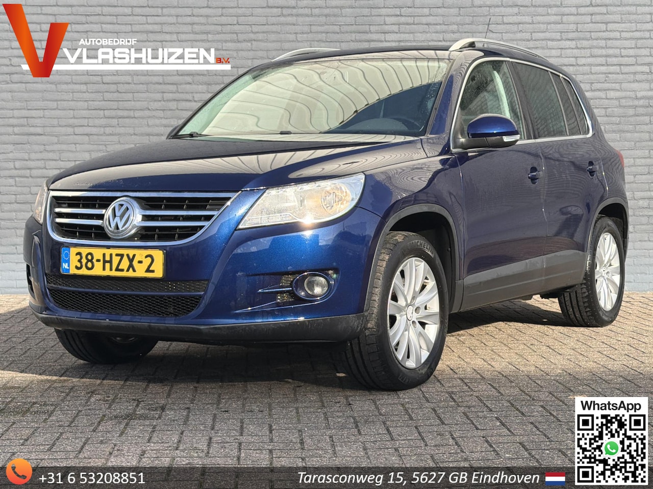 Volkswagen Tiguan - 2.0 TDI Sport&Style 4Motion | Leder | Pano | Climate | Cruise | Navi | PDC | Stoelverwarmi - AutoWereld.nl