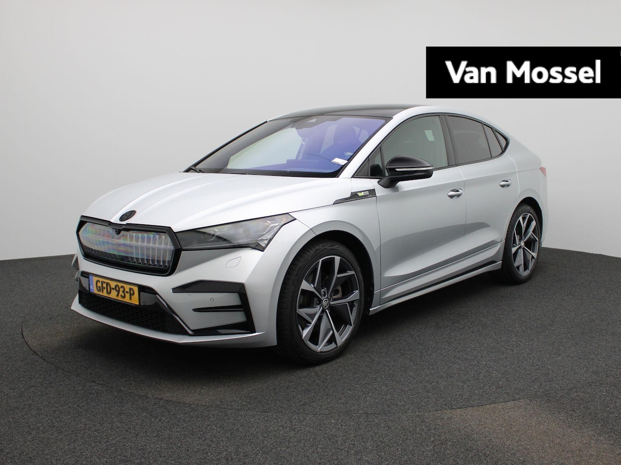Skoda Enyaq Coupé iV - 80 RS | PANORAMADAK | SFEERVERLICHTING | STOEL-STUUR-VOORRUIT VERWARMING | ELEK.STOEL | AD - AutoWereld.nl