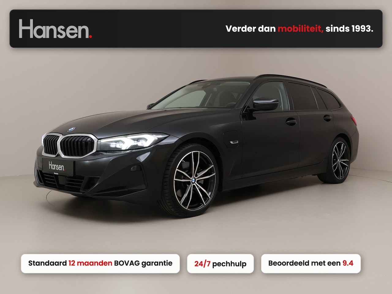 BMW 3-serie Touring - 330e I Facelift I HUD I Adaptive Cruise I Leder I Elek. Achterklep I Stoelverwarming I Cam - AutoWereld.nl