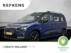 Citroën ë-Berlingo - 136 pk 50 kWh Shine | ACCU 95% | Stoel/Vooruit Verwarming | Carplay | Parkeersensoren | Do
