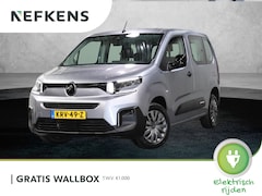 Citroën ë-Berlingo - Feel L1 50 kWh 136PK | 1ste Eigenaar | AUTOMAAT | AppleCarPlay/AndroidAuto | 5 Persoons |