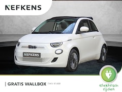 Fiat 500e - Icon 42kWh 118pk Cabrio | Stoelverwarming | Achteruitrijcamera | Keyless Entry/Start