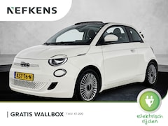 Fiat 500 C - 118pk Icon 42 kWh Automaat ACCU 95% | Apple Carplay/Android Auto | Climate Control | Cruis