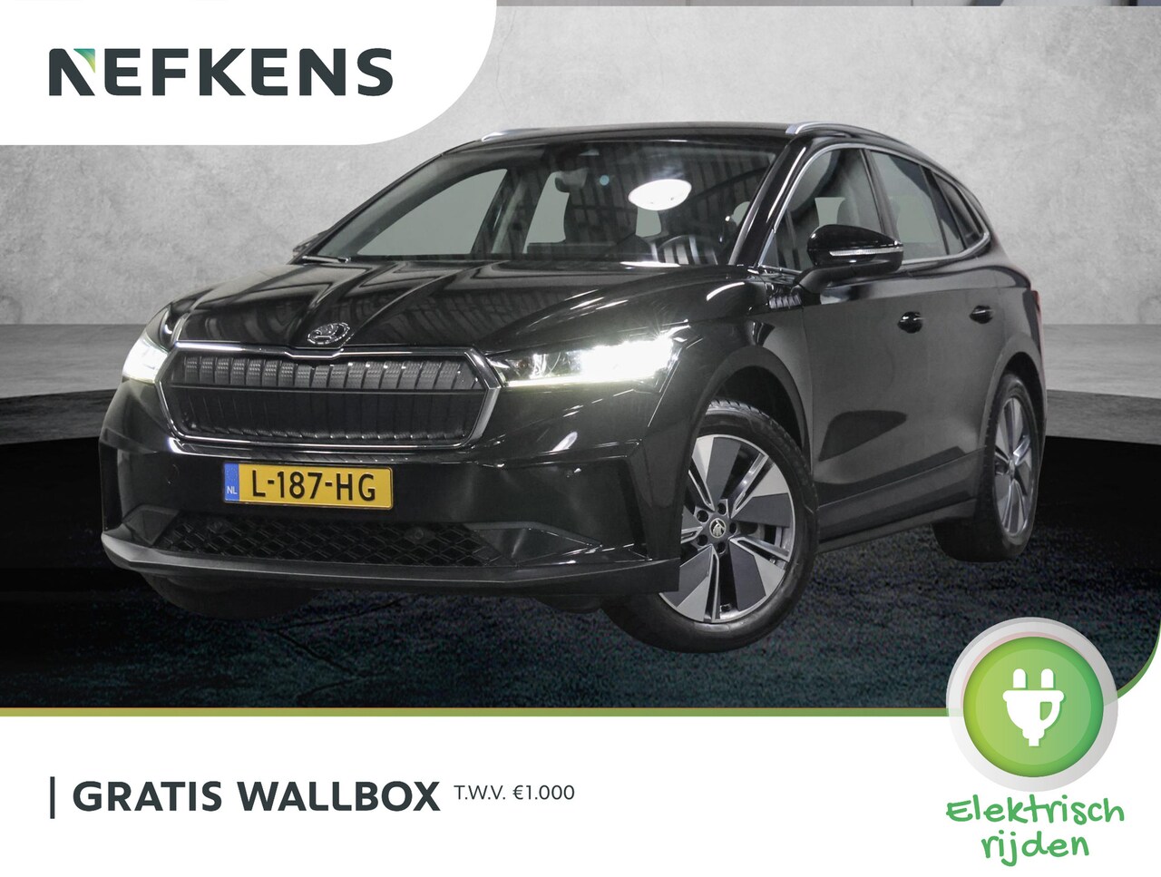 Skoda Enyaq iV - 80 201PK | 1ste eigenaar | ACCU 92% | Armsteun | Warmtepomp | Cruise Control | Camera | Na - AutoWereld.nl