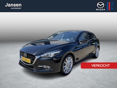 Mazda 3 - 3 2.0 SkyActiv-G 120 GT-M , Navi, Leder, Adap.Cruise, Bose, Camera, Stoel/Stuurverwarming,