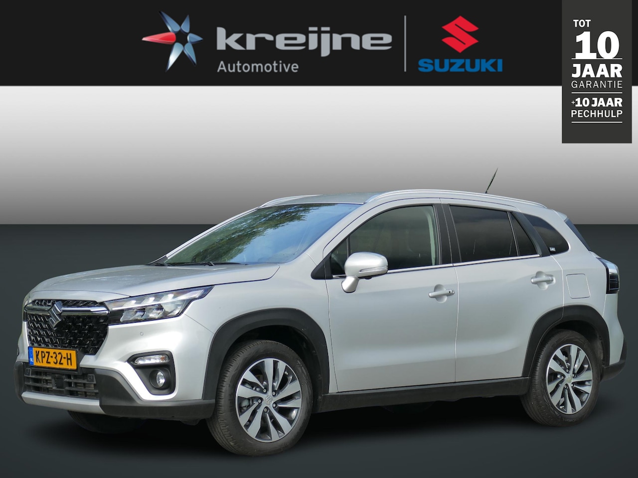 Suzuki S-Cross - 1.4 Boosterjet Style Smart Hybrid Half leer l 360 Camera l Rijklaarprijs ! - AutoWereld.nl