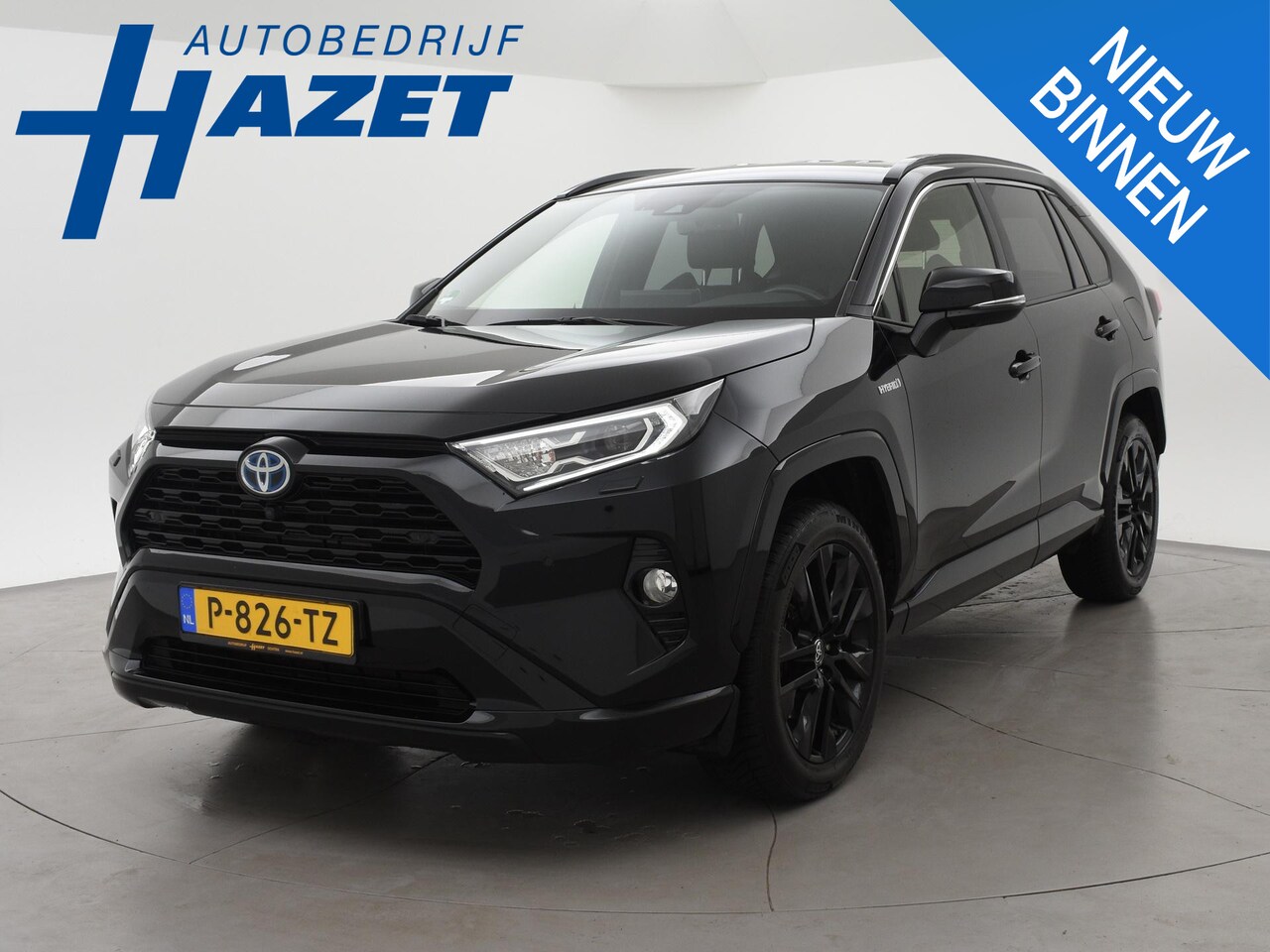 Toyota RAV4 - 2.5 HYBRID 218 PK AUT. BLACK EDITION + 19 INCH | ADAPTIVE CRUISE | CAMERA | STUUR/STOELVER - AutoWereld.nl