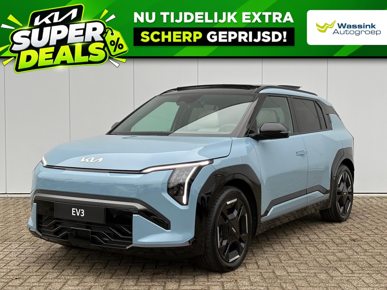 Kia EV3 - 81,4 kWh 204pk GT-Line | Schuif- Kanteldak | Stoel- en Stuurverwarming | Harman/Kardon | C - AutoWereld.nl