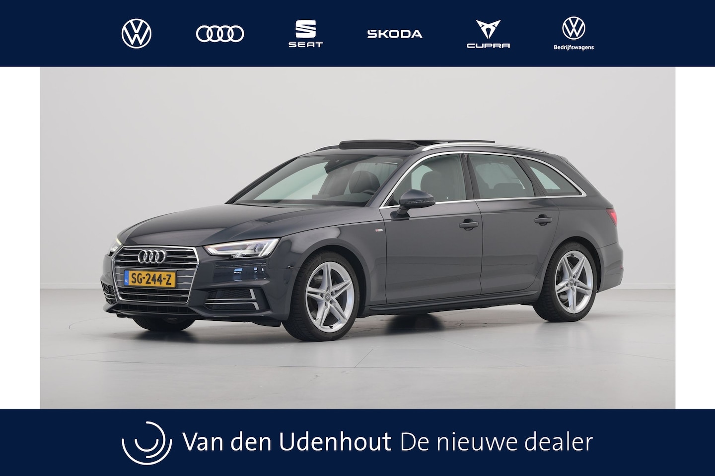 Audi A4 Avant - 1.4 TFSI Sport S line ed. | Panorama | Navigatie | Keyless | Pdc | 18"Lm Verwacht - AutoWereld.nl