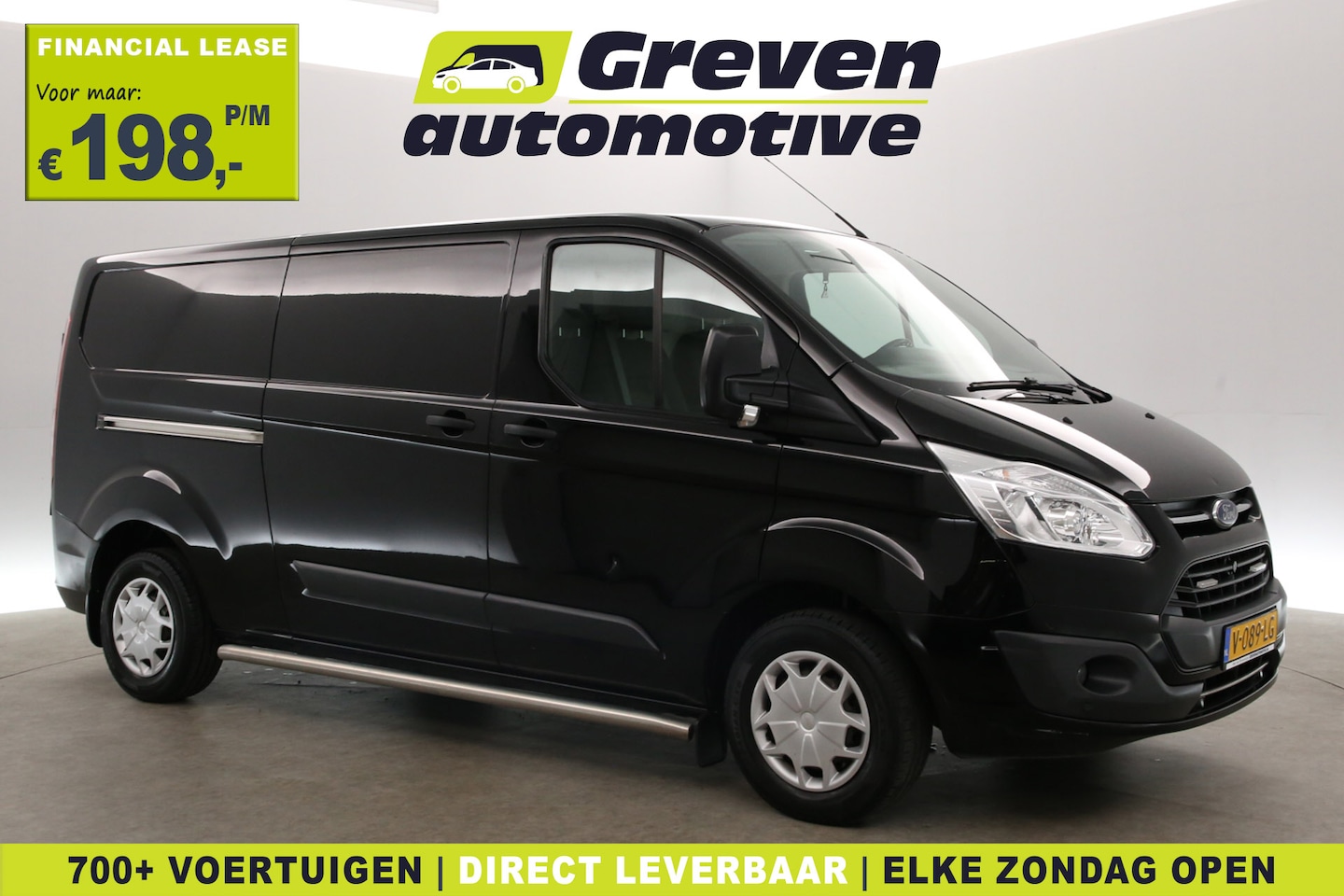 Ford Transit Custom - 2.0 TDCI L2H1 | Airco | Camera | Cruise | 3 Zits | Navi | Parkeersens. | 2xSchuifdeur - AutoWereld.nl