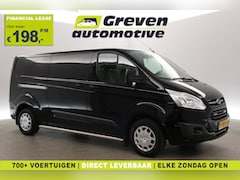 Ford Transit Custom - 2.0 TDCI L2H1 | Airco | Camera | Cruise | 3 Zits | Navi | Parkeersens. | 2xSchuifdeur