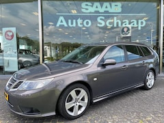 Saab 9-3 - Estate 1.8t Vector M2008 | Rijklaar incl garantie | Donker glas Trekhaak 17 inch Sportstoe