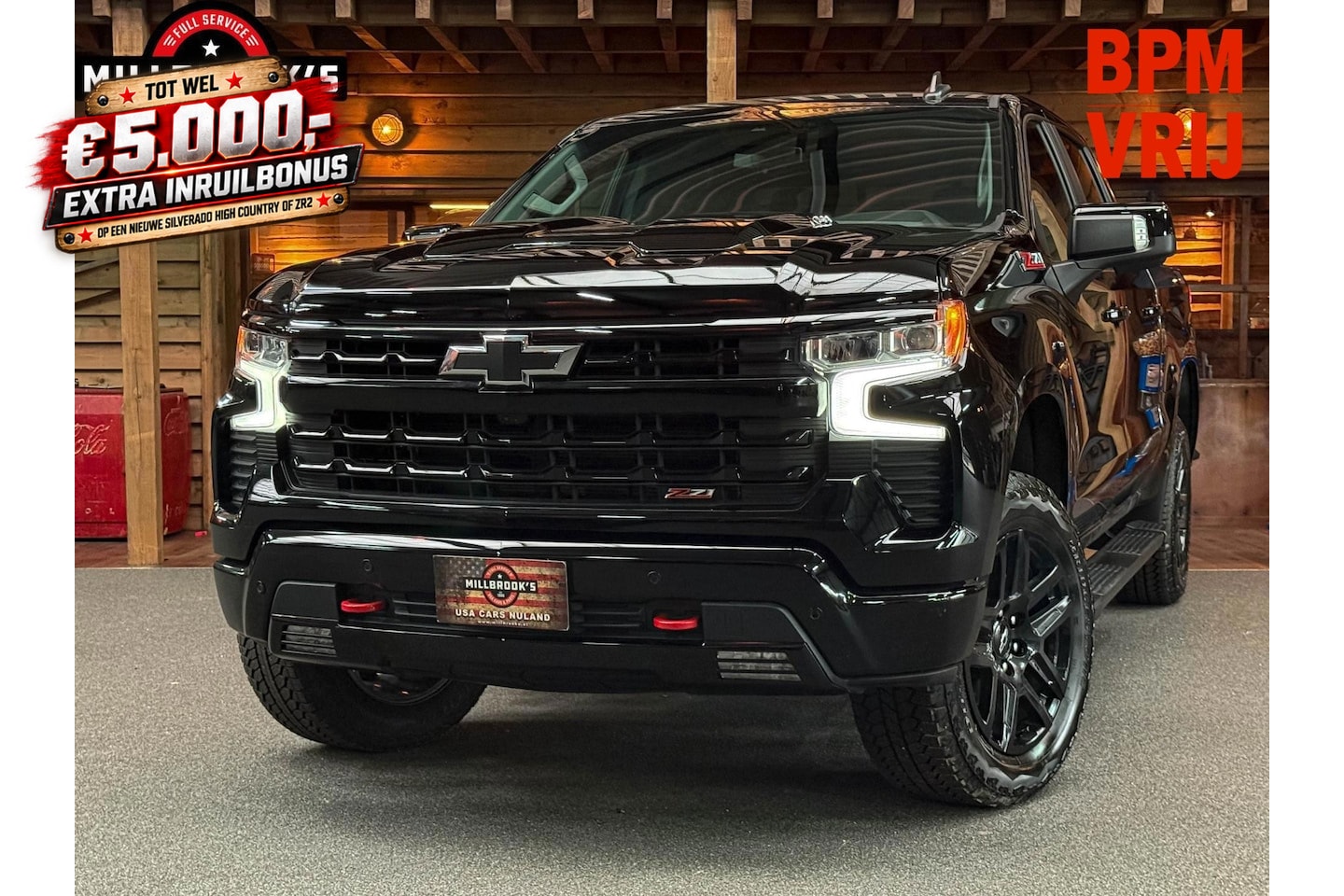 Chevrolet Z71 - Trailboss Trailboss, 360 graden camera, BPM VRIJ, op voorraad . - AutoWereld.nl