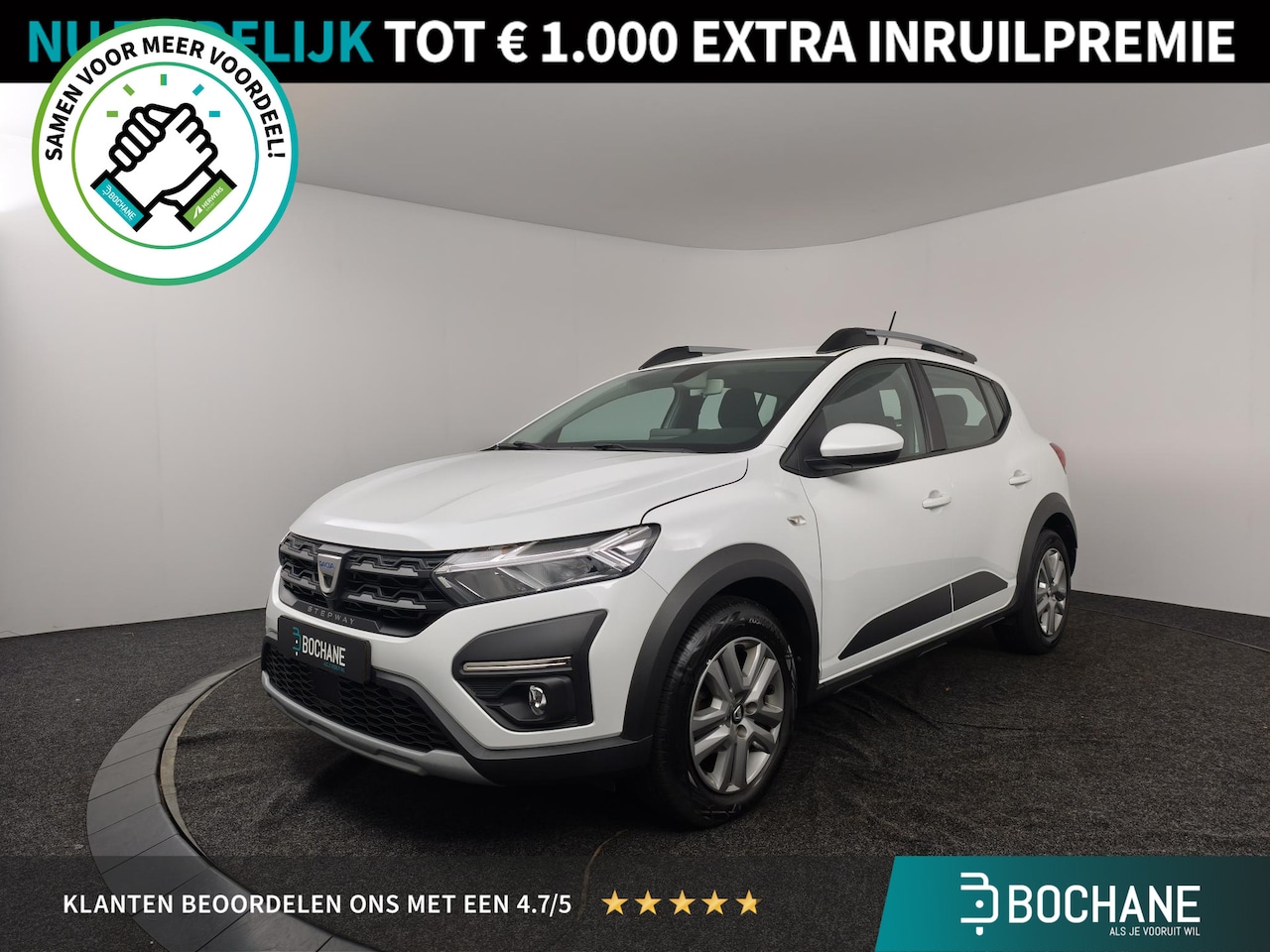 Dacia Sandero Stepway - 1.0 TCe 100 Bi-Fuel Comfort | Navigatie | Climate Control | Cruise Control | Parkeersensor - AutoWereld.nl