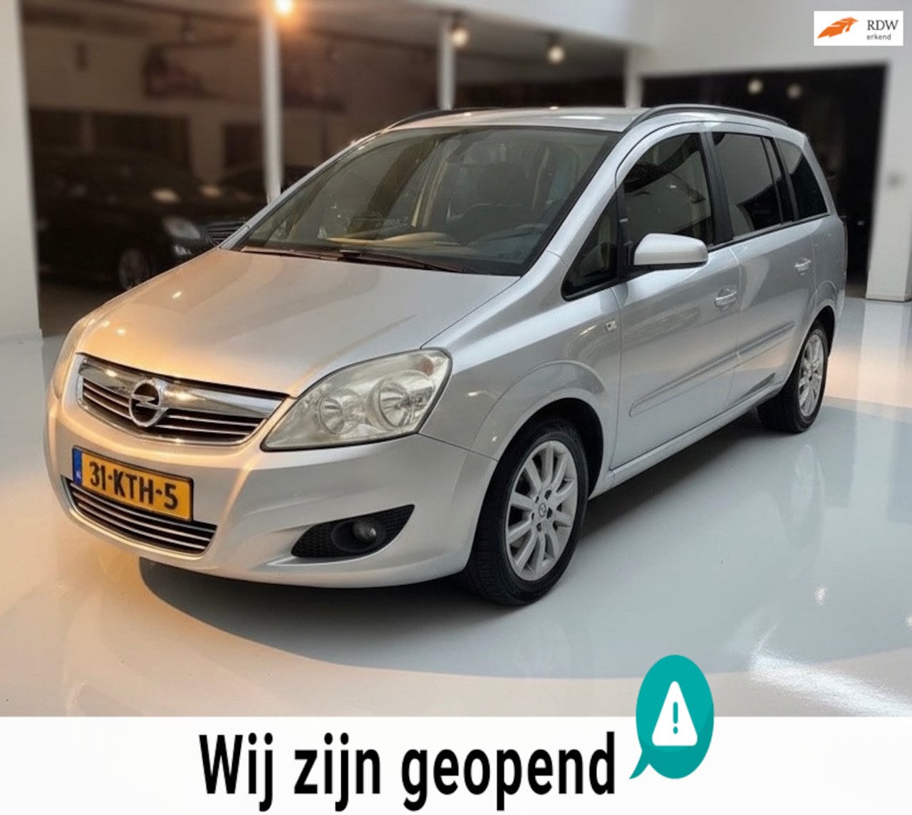Opel Zafira - 1.8 Business-7 persoons-riem vervangen-apk-airco - AutoWereld.nl