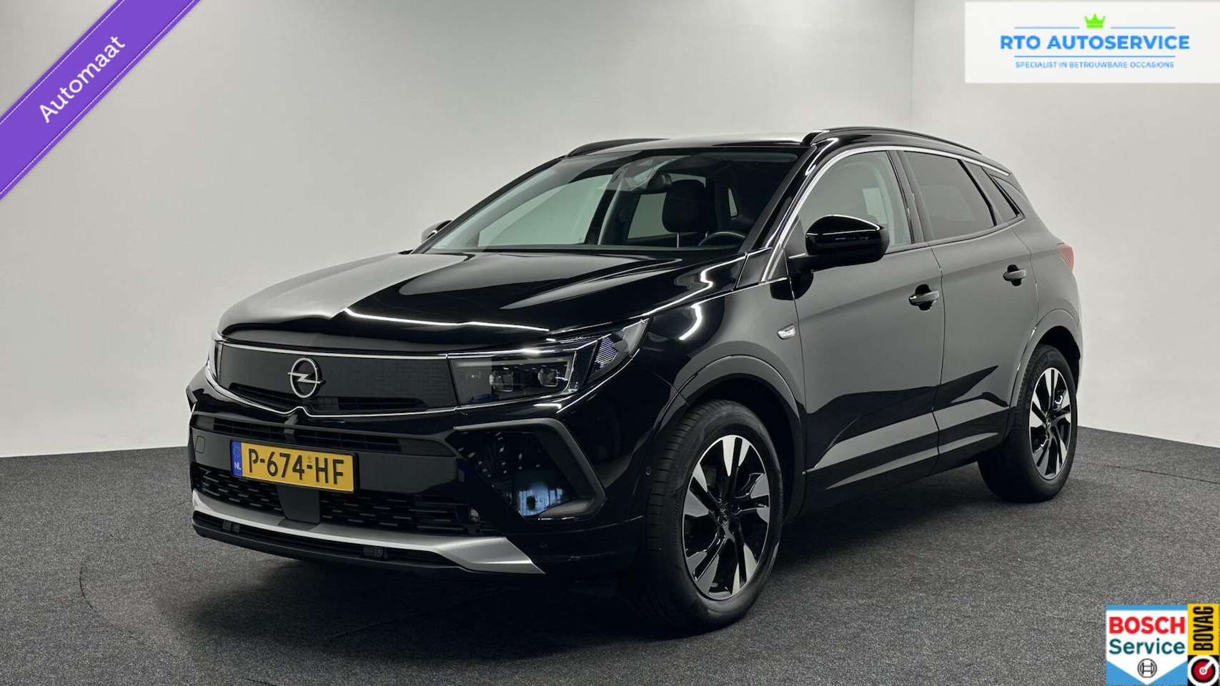 Opel Grandland - 1.2 Turbo Business Elegance TREKHAAK CAMERA CARPLAY NAVI CRUISE ECC LM. - AutoWereld.nl