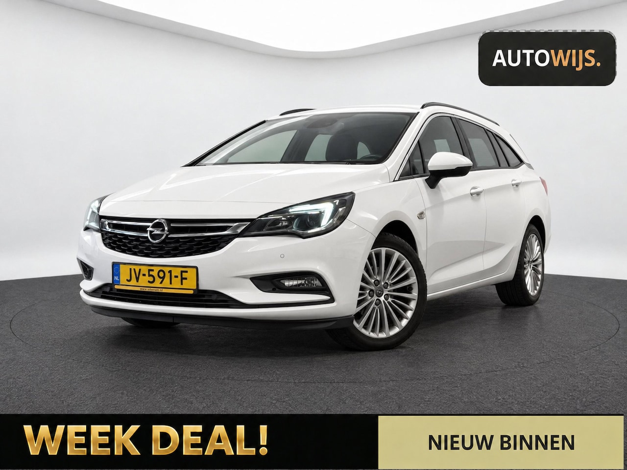 Opel Astra Sports Tourer - 1.0 Innovation|NAVI|TREKHAAK|LED|KEYLESS|NL AUTO|CLIMA - AutoWereld.nl