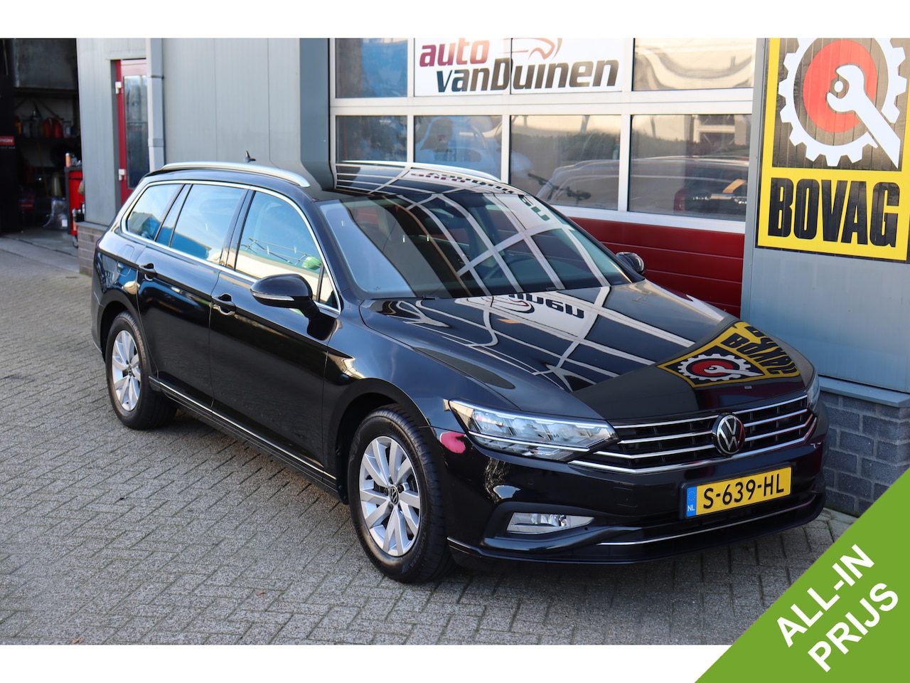 Volkswagen Passat Variant - 1.5 TSI Business O.a: PDC, Clima, Navi, ACC, Carplay, Rijklaar, Etc. All-in prijs! - AutoWereld.nl