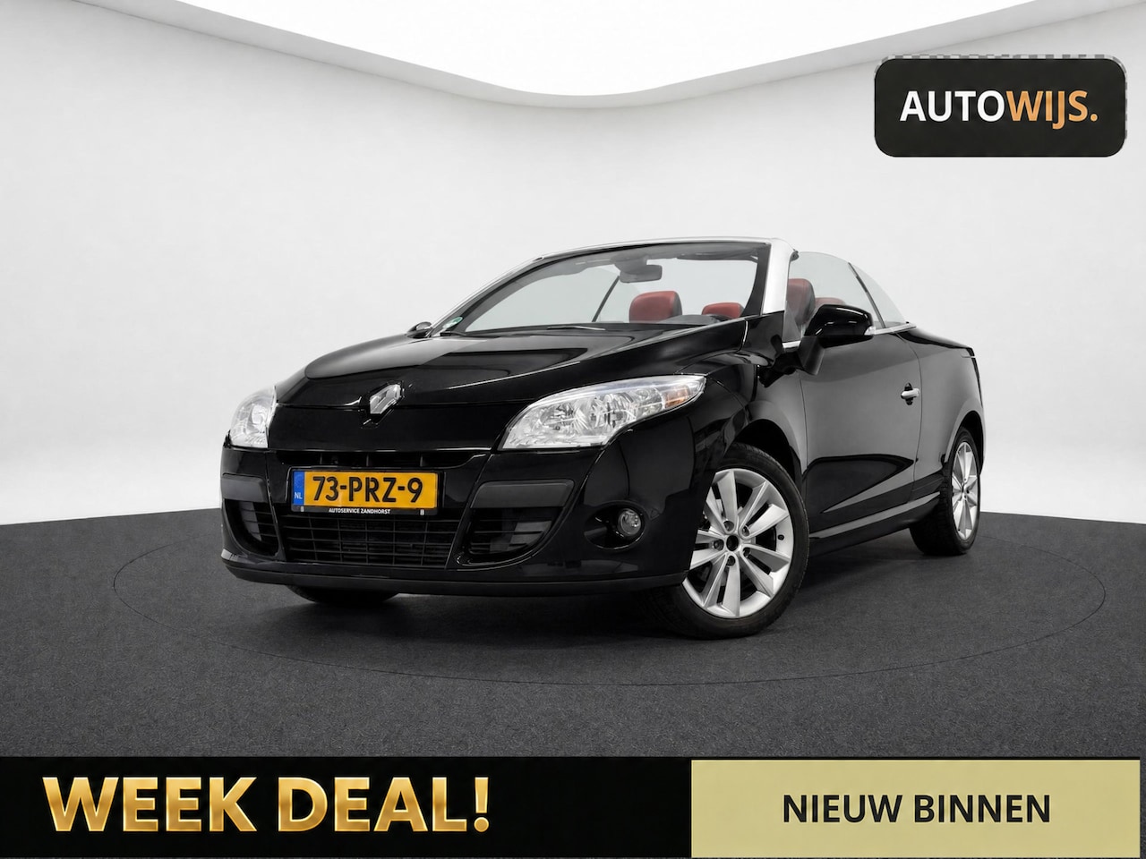 Renault Mégane coupé cabriolet - 1.4 TCE Dynamique|NL AUTO|LEDER|APK 2027|CLIMA|131PK - AutoWereld.nl